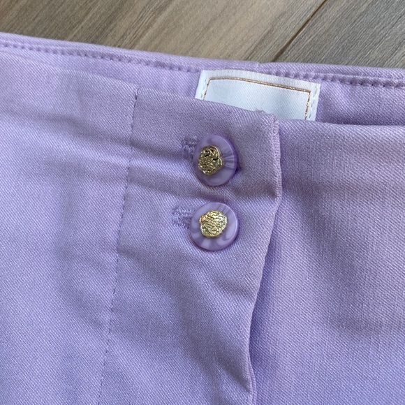 Zac & Rachel lavender pant with stretch career office business casual 20W - Picture 5 of 17